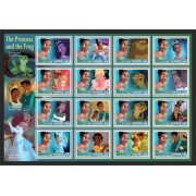 Stamps Cartoon Walt Disney Set 1 sheets