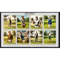 Stamps Sport Golf Set 1 sheets