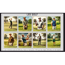 Stamps Sport Golf Set 1 sheets