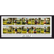 Stamps Sport Golf Set 1 sheets