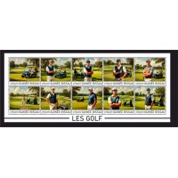 Stamps Sport Golf Set 1 sheets