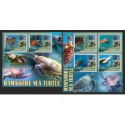 Stamps Fauna Sea Turtles Set 2 sheets