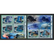 Stamps Fauna Sea Turtles Set 2 sheets