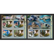 Stamps Fauna Sea Turtles Set 2 sheets