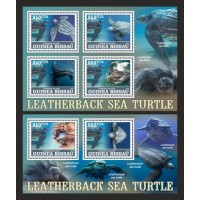 Stamps Fauna Sea Turtles Set 2 sheets