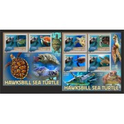 Stamps Fauna Sea Turtles Set 2 sheets