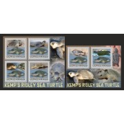 Stamps Fauna Sea Turtles Set 2 sheets