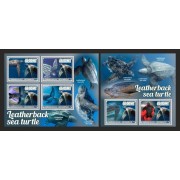 Stamps Fauna Sea Turtles Set 2 sheets
