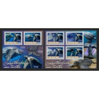Stamps Fauna Sea Turtles Set 2 sheets