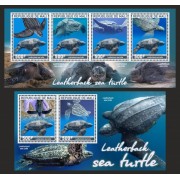 Stamps Fauna Sea Turtles Set 2 sheets