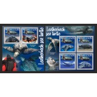 Stamps Fauna Sea Turtles Set 2 sheets