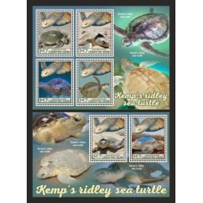 Stamps Fauna Sea Turtles Set 2 sheets Stamps Fauna Sea Turtles Set 2 sheets