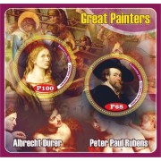 Stamps Great Painters