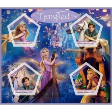 Stamps Cartoon Tangled