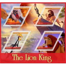 Stamps Cartoon The Lion King