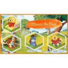 Stamps Cartoon Winnie Pooh