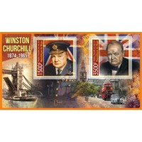 Stamps Winston Churchil