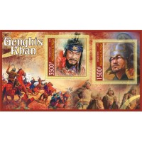 Stamps Genghis Khan