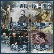 Stamps Stalin Churchil