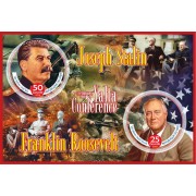 Stamps Yalta conference Stalin Churchil