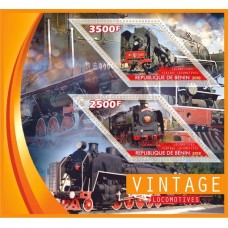 Stamps Locomotives vintage