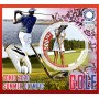 Stamps Summer Olympics in Tokyo 2020 fencing golf archery judo shooting handball Set 8 sheets