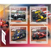 Stamps Formula 1 Set 8 sheets