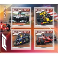 Stamps Formula 1 Set 8 sheets