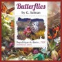 Stamps Butterfly insects Set 9 sheets