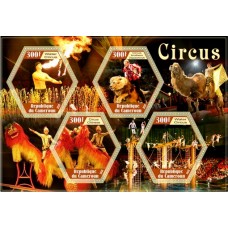 Stamps Circus Set 8 sheets