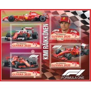 Stamps Cars Formula 1 Kimi Räikkönen