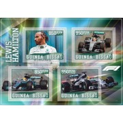 Stamps Cars Formula 1 Lewis Hamilton