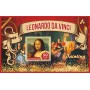 Stamps Art Leonardo da Vinci Set 9 sheets