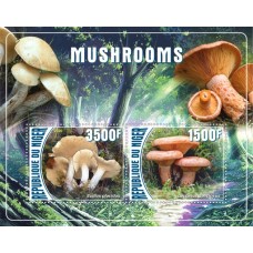 Stamps Mushrooms Set 1 sheets