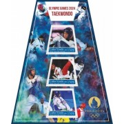 Stamps Olympic Games in Paris 2024 Taekwondo Set 8 sheets