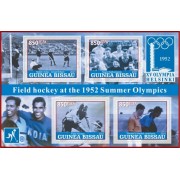 Stamps Olympic Games 1952 Helsinki Field Hockey Set 8 sheets