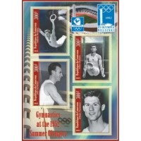 Stamps Olympic Games 1952 Helsinki Gymnastics Set 8 sheets