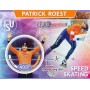 Stamps Sport Speed Skating Patrick Roest Set 8 sheets