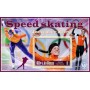 Stamps Sport Speed Skating Jorienter Mors Set 8 sheets