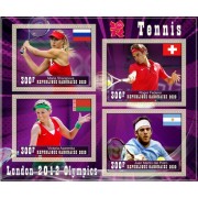 Stamps Tennis London 2012 Olympics Set 8 sheets