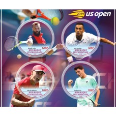 Stamps Sport Tennis us open 2019  Set 8 sheets
