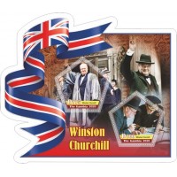 Stamps Winston Churchil Set 8 sheets