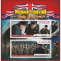 Stamps Winston Churchil World War II Set 8 sheets