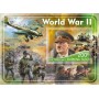 Stamps World War II Leaders Set 8 sheets
