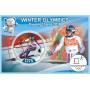 Stamps Olympic Games in PyeongChang 2018 Luge Hockey Ski Jumping Biathlon Set 8 sheets