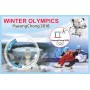 Stamps Olympic Games in PyeongChang 2018 Talismans and Stadiums Hockey Short track Set 8 sheets