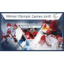Stamps Olympic Games in PyeongChang 2018 Hockey Set 8 sheets