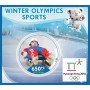 Stamps Olympic Games in PyeongChang 2018 Figure Skating Luge Skiing Biathlon Set 8 sheets