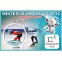 Stamps Olympic Games in PyeongChang 2018 Skating Hockey Ski rase Biathlon Set 8 sheets