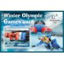 Stamps Olympic Games in PyeongChang 2018 Luge Set 8 sheets